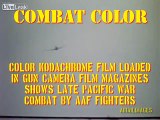 United States Air Force Aerial Combat And Strafing Pacific In Colour   Sound Summer 1945.