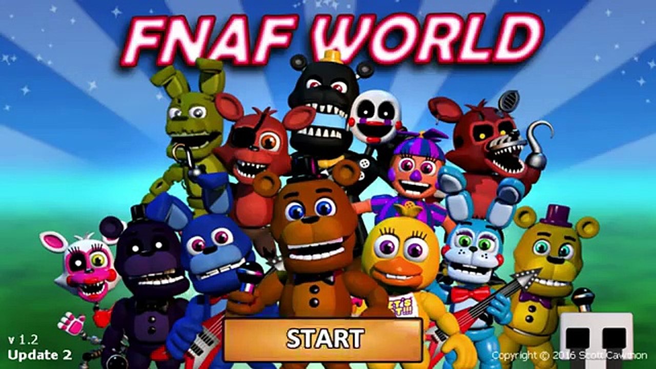 FNAF World 1.2 - Unlock ALL CHARACTERs | Secret...