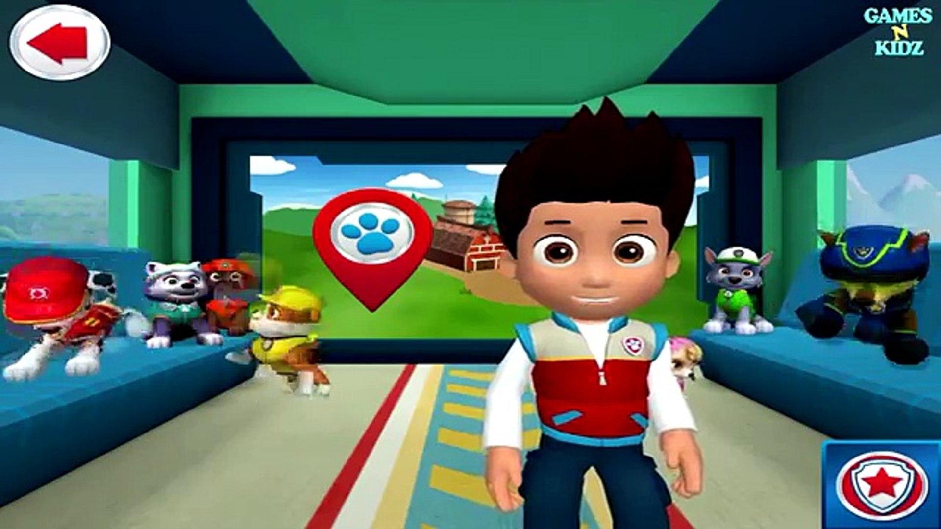 Paw Patrol: Paw Pups Chase, Rubble, Marshall, Skye - Nick Jr Game For Kids - video Dailymotion
