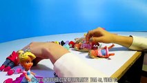 Видео Игры в Куклы Барби Еви Штеффи Барби Танцы Мультик для девочек с куклами - игрушки для детей