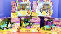 Scooby-Doo And Shaggy Sets Including Scooby Copter Scooby Bike & Sidecar And Monster Catcher 4x4