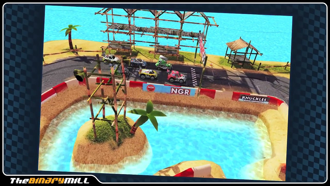 Mini Motor Racing Launch Trailer