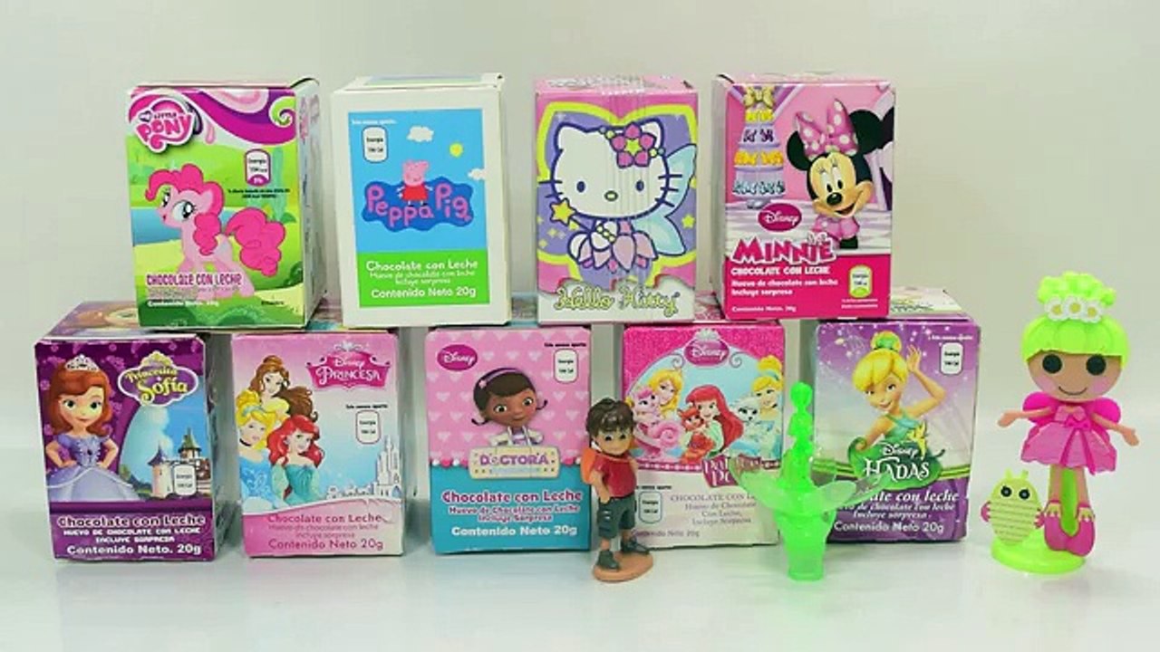 Huevos Kinder Princesita Sofia, Dora, Dra Juguetes, Minnie en Español | JuguetesYSorpresas