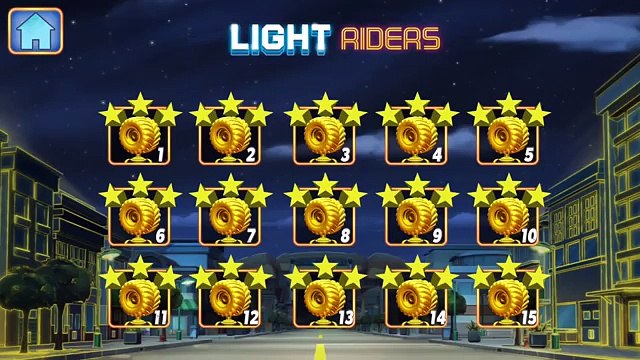 Blaze and the Monster Machines - Racing Game | LIGHT RIDERS Tracks By Nickelodeon