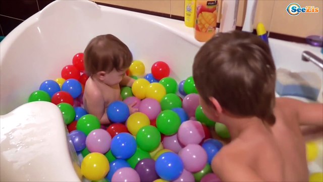 ОЧЕНЬ Много игрушек ВАННА с ШАРИКАМИ Арина и Щенячий патруль Сюрпризы и детские игрушки Paw Patrol