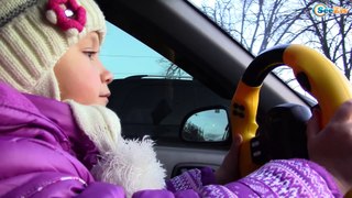 Bad Kids Driving Parents Car - Yaroslava & Little Boy Tiki Taki