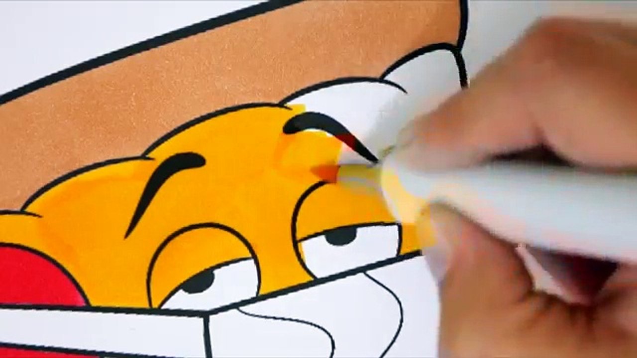 Uncle Grandpa Coloring Book Pizza Steve Colouring Pages Cartoon Network