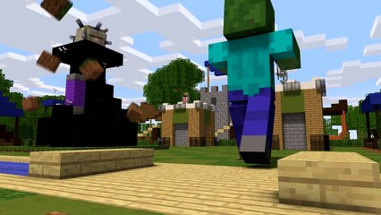 If Minecraft would be like Clash Royale ! ( Minecraft Animation )