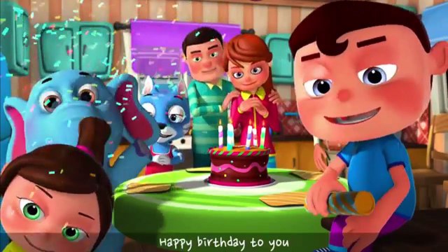 CANCIÓN INFANTIL: HAPPY BIRTHDAY - CUMPLEAÑOS FELIZ