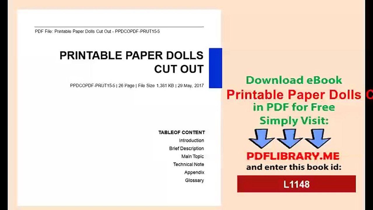 Printable Paper Dolls Cut Out