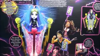 MONSTER HIGH SAVE FRANKIE RECHARGE CHAMBER & DOLL REVIEW VIDEO!!!