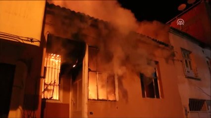 Nazilli'de Ev Yangını