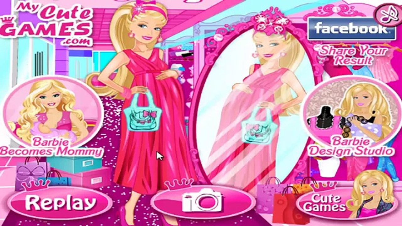 باربي الاميرة ( باربي الحامل ) لعبة تسوق باربي الحامل الحقيقية كاملة new
