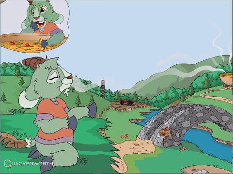 The Silly Goats Bluff - Remixed Fairy Tale of The Three Billy Goats Gruff - FULL STORY