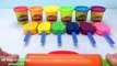 Play Doh Ice Cream Learn Colors Robocar Poli Molds Nursery Rhymes Hello Kitty Mr Men Little Miss Toy