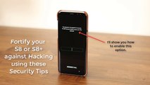 Fortify your Samsung Galaxy S8 Against Hacking w/ these Security Tips