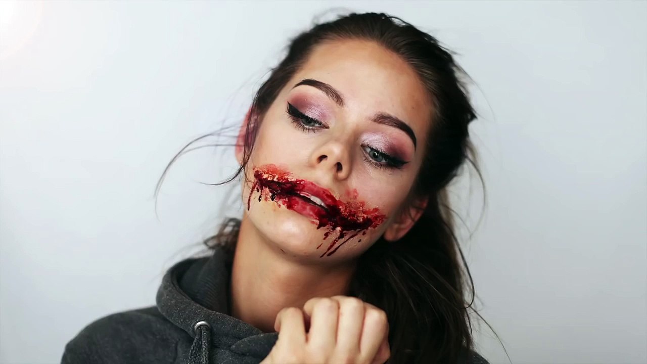 CHELSEA SMILE / JOKER SMILE HALLOWEEN SFX MAKEUP TUTORIAL