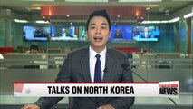 Former UN chief Ban Ki-moon talks North Korea with successor and predecessor