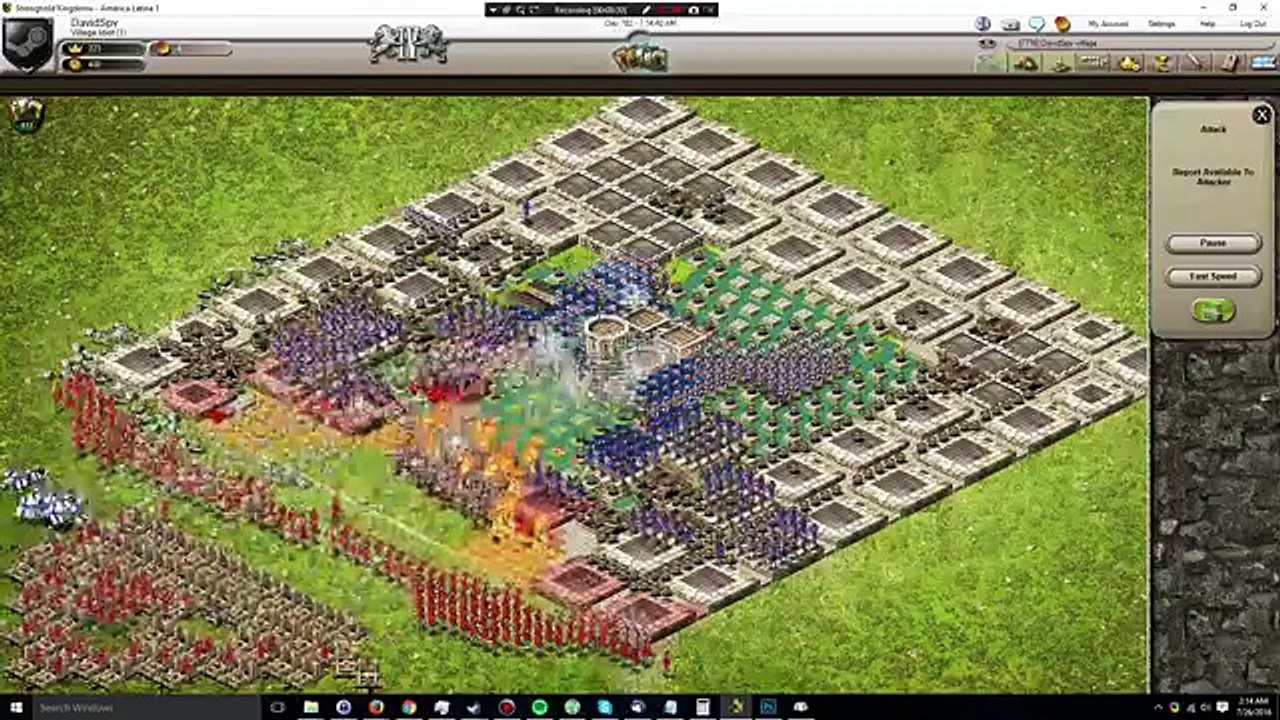 17 TIMED ATTACKS LautyDubstep vs DeBH - Pitch Castle Defense - Stronghold Kingdoms