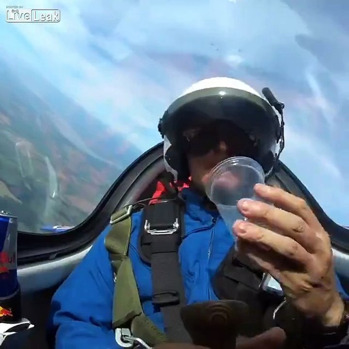 Pilot Drinks Redbull!