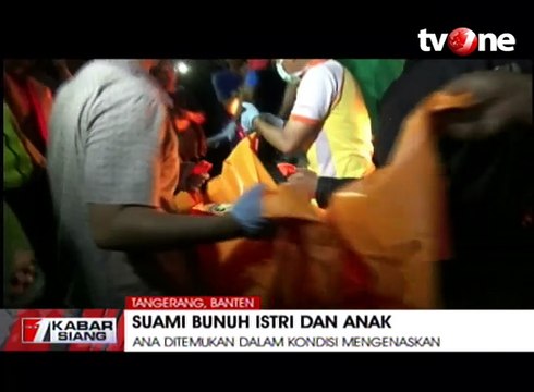 Sadis, Suami Tega Habisi Istri dan Dua Anaknya
