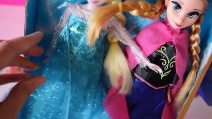 Frozen knock off toys - funny fake Elsa and Anna dolls