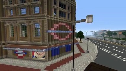 MINECRAFT LONDON UNDERGROUND, TUBE STATION AND TUBE TRAIN