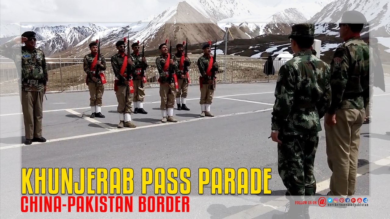China-Pakistan Border khunjerab Pass Parade