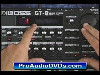 Roland (Boss) GT-8 DVD Video Tutorial Demonstration