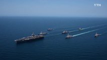 [YTN 실시간뉴스] 美 핵항모와 연합훈련...핵 잠수함도 입항 / YTN