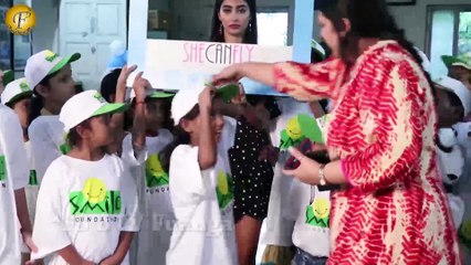Pooja Hegde Celebrates Her Birthday With Smile Foundation Kids