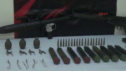 Van'da PKK'nın Silah ve Bombaları Ele Geçirildi