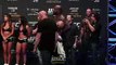 UFC 216 Fabricio Werdum vs. Derrick Lewis Staredown - MMA Fighting