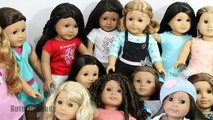 ALL MY AMERICAN GIRL DOLLS | ENTIRE COLLECTION OF 18 AG DOLLS | BUTERFLYCANDY | 2016