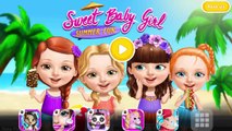 Sweet Baby Girl Summer Fun Gameplay Video - Baby games by TutoTOONS Full Unlock