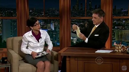 Dana DeLorenzo Aka Beth The CBS Executive - Is Bossing Craig Ferguson Around - Vol #1