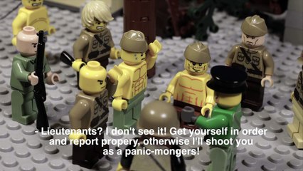 LEGO WW2 STOPMOTION Battle for Brest fortress