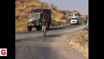 Siirt'te askerleri taşıyan araca bombalı tuzak: 4 askerimiz yaralı