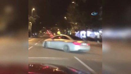 Bağdat Caddesi'nde Trafikte Drift