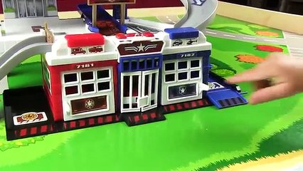 Cars for Kids | Hot Wheels Toys and Fast Lane Rescue Station Playset - Fun Toy Cars for Kids