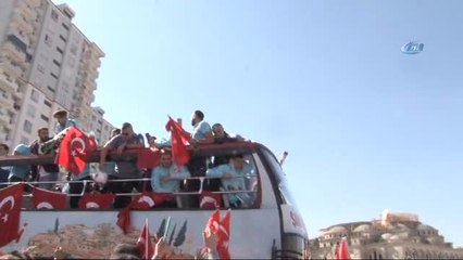 Avrupa Şampiyonları Gaziantep'te Kahramanlar Gibi Karşılandı