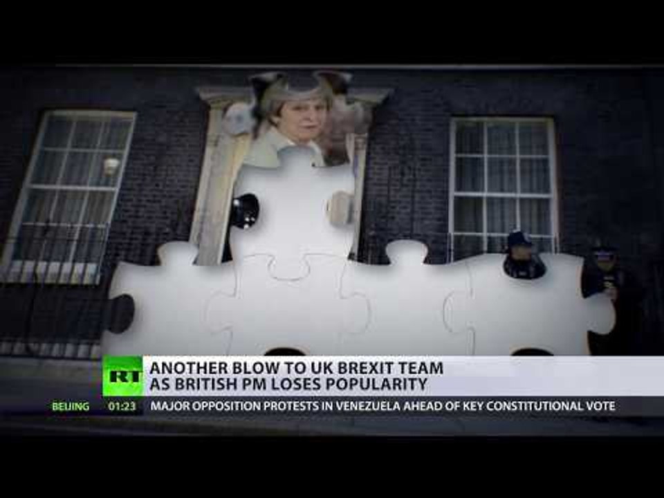 ‘Critically wounded PM’: Theresa May hit by another resignation as her strategy chief quits