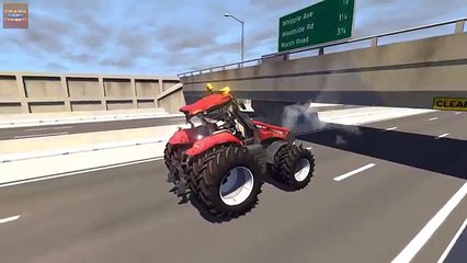 LOW Bridge Car Crushing BeamNG Drive #1