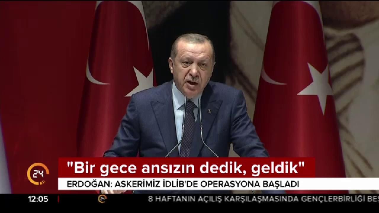 "Bir gece ansızın dedik, geldik"