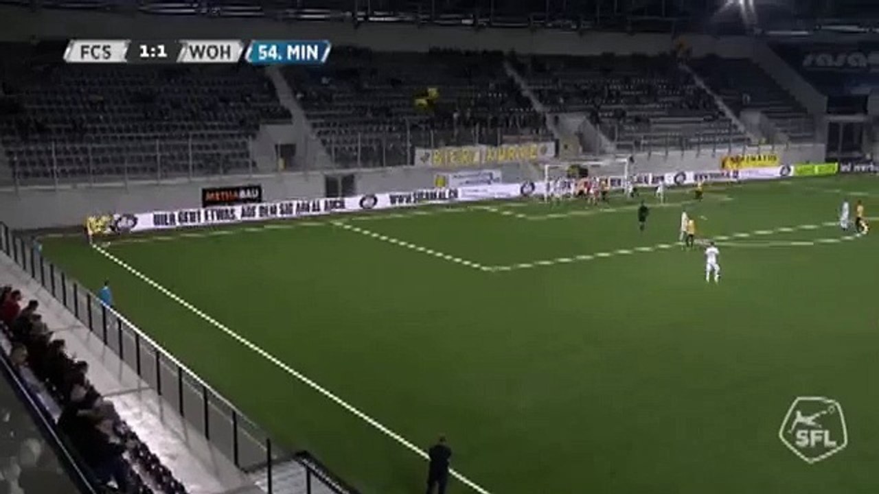 Schaffhausen 2:1 Wohlen (Swiss Challenge League. 14 October 2017)