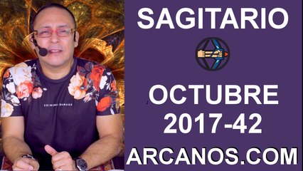 SAGITARIO OCTUBRE 2017-15 al 21 de Oct 2017-Amor Solteros Parejas Dinero Trabajo-ARCANOS.COM