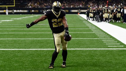 Mark Ingram shows off dance moves after 1-yard touchdown run