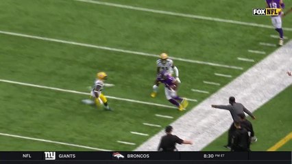 Treadwell jukes Josh Hawkins to get wide open for 18-yard catch