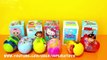 Surprise Eggs Kinder Surprise Dora The Explorer Peppa Pig Mickey Mouse Angry Birds Cars