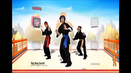 Just Dance Kids Kung Fu Fighting